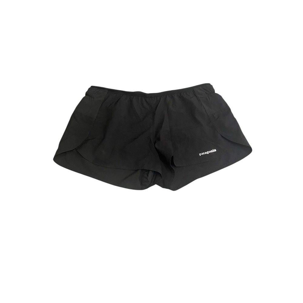 Patagonia Women's Strider Pro Shorts Medium Lined Black 3" Inseam